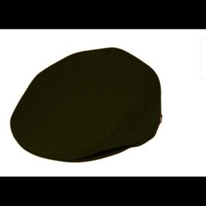 Epoch Ivy Newsboy Hat Olive Green 100% Wool Unisex